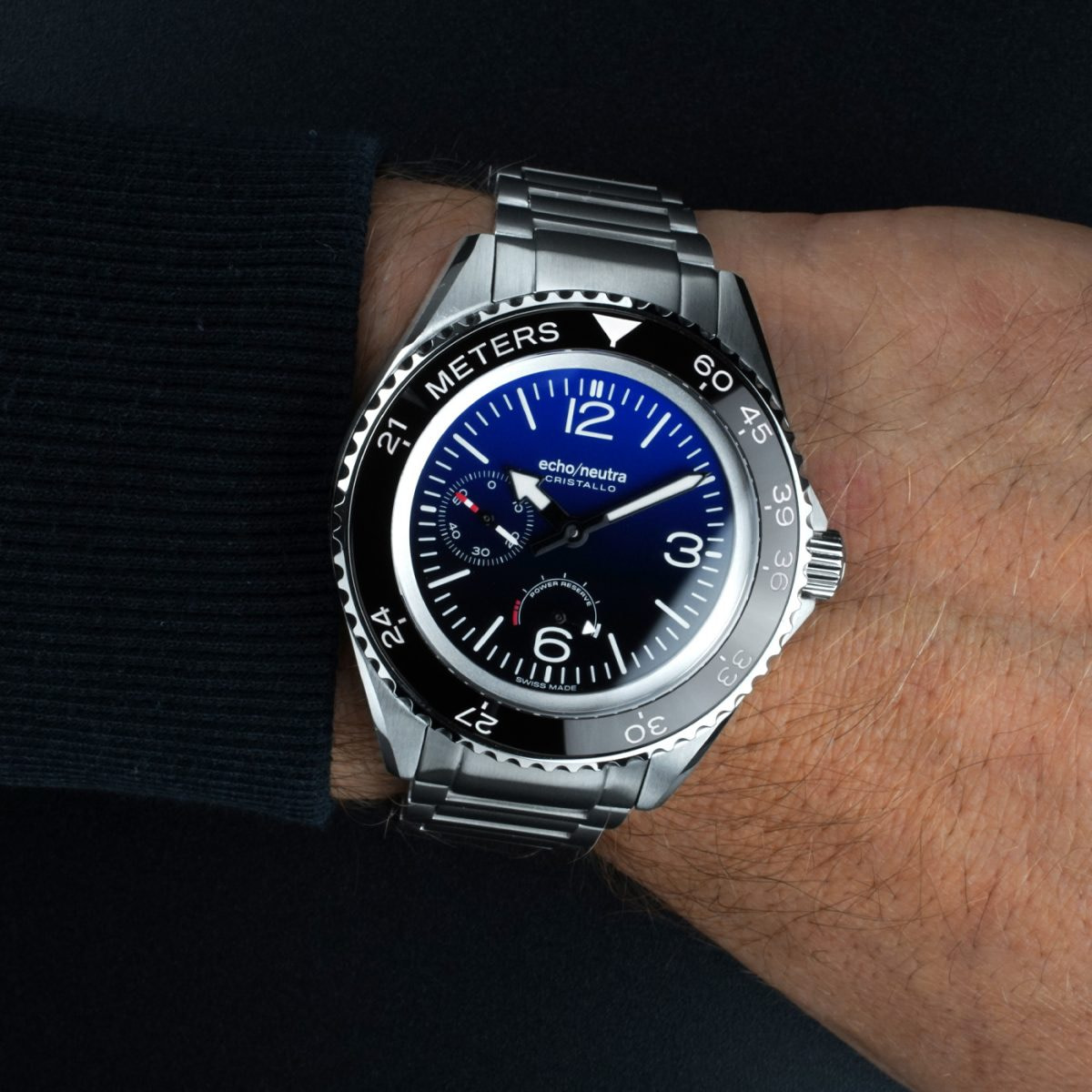 CRISTALLO Professional Diver | Blue