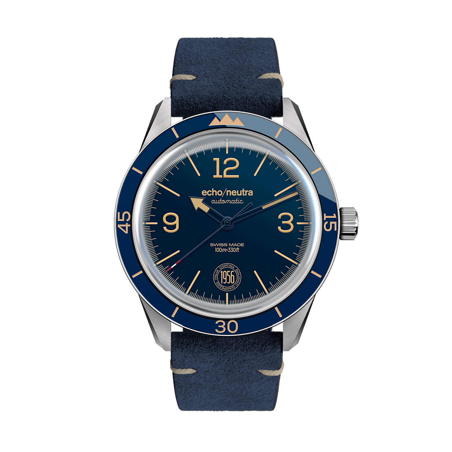 Cortina 1956 3H Blue | Swiss Made | echoneutra