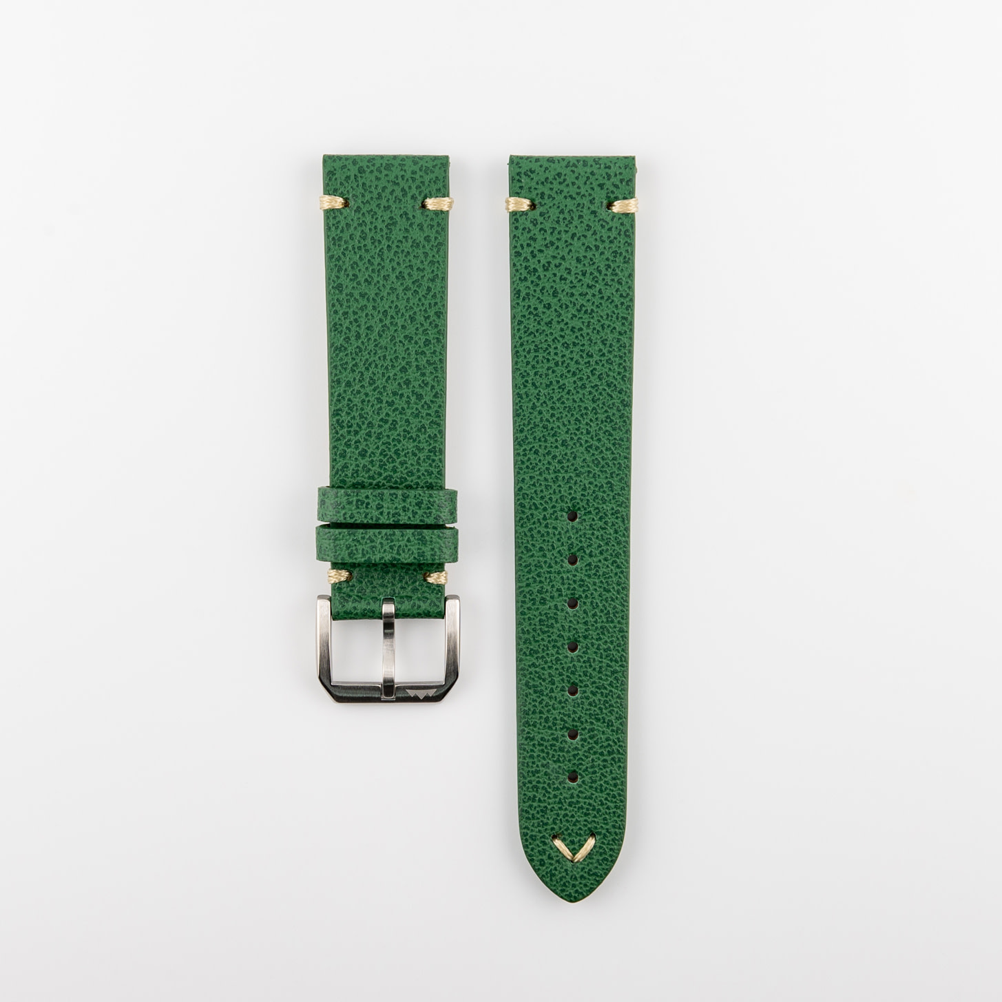 Green Vintage leather | Made in Italy | echo/neutra